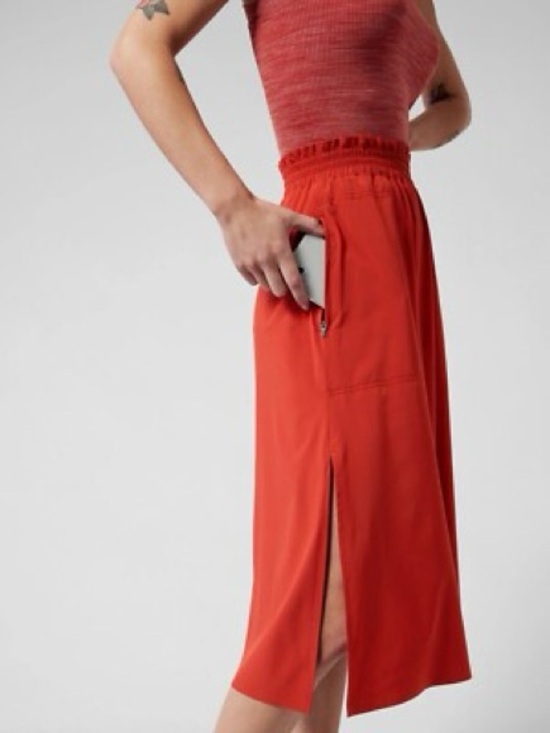 Athleta Dresses & Skirts - ATHLETA Savannah Skirt SP | Currant Red